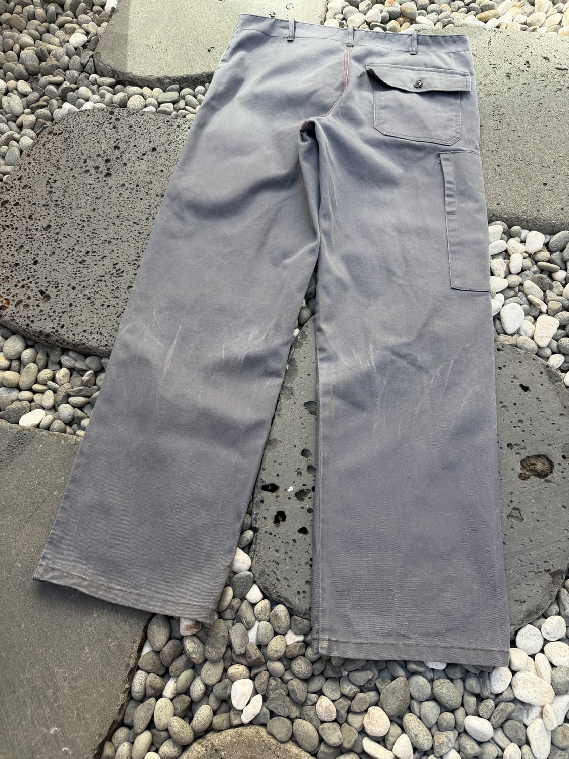 00s Planam Grey Flame Resistant 빈티지워크팬츠 상품이미지10