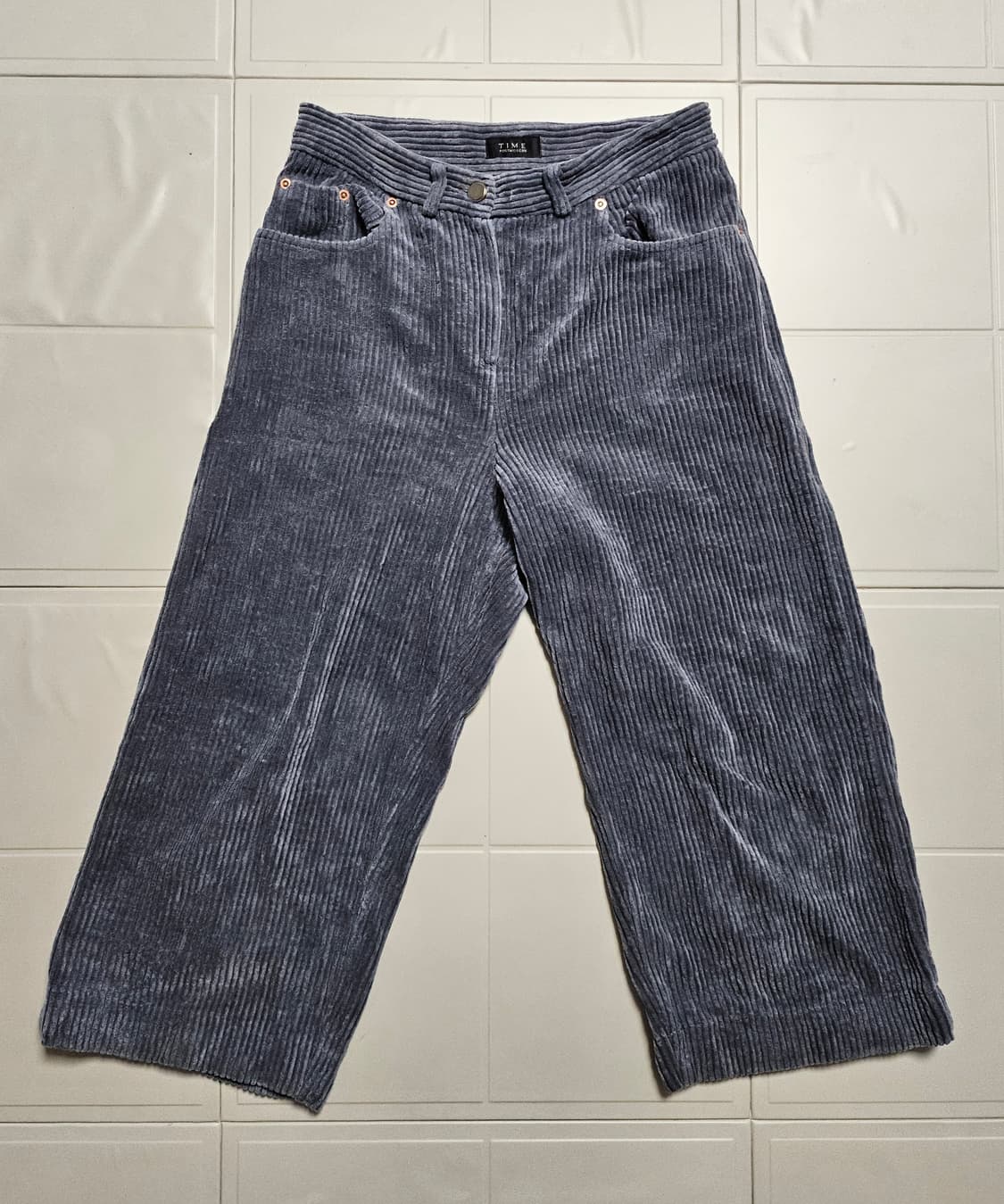 TIME 타임 코듀로이 와이드 팬츠 67-98 상품이미지1