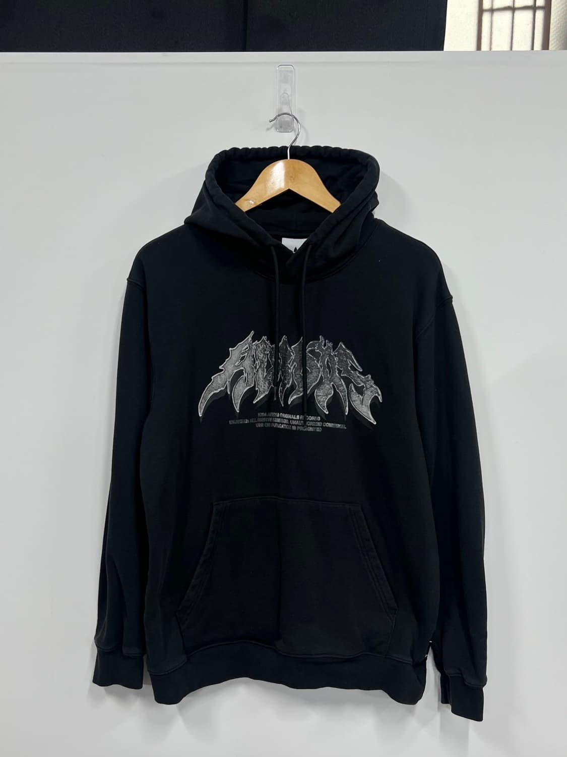 아디다스 플레임 프린팅 풀오버 후드티 상품이미지7