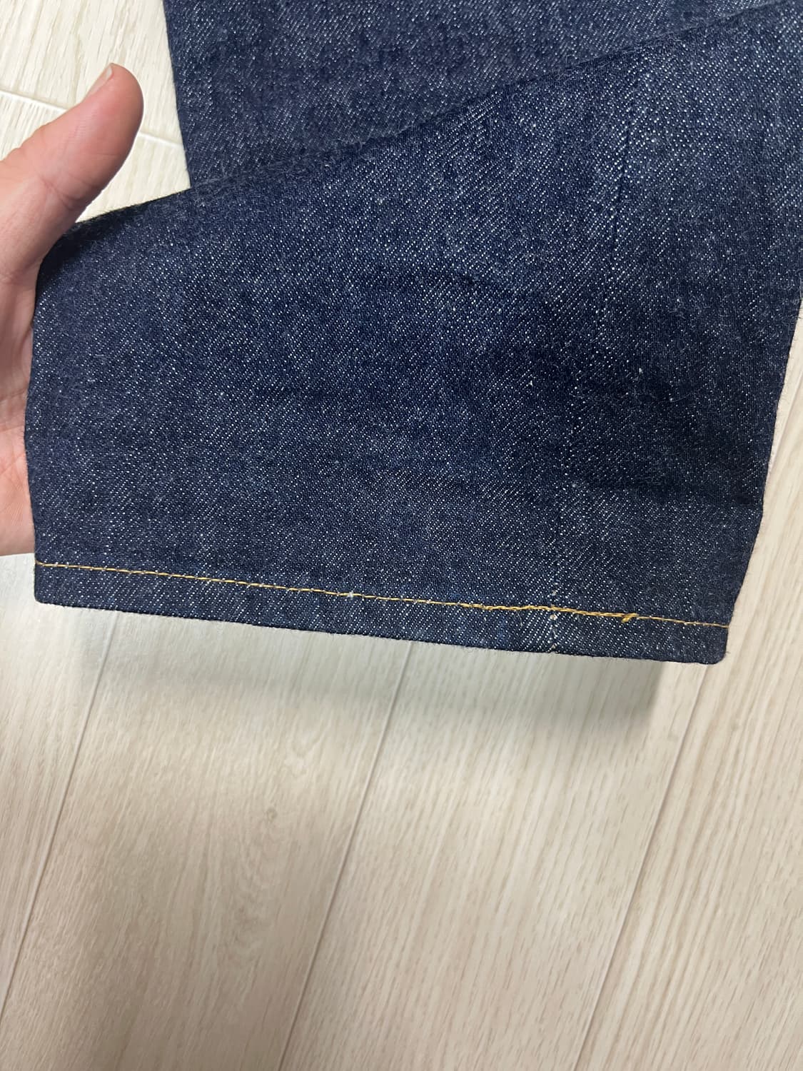 택포11) LVC 54501 32x34 리지드 실측30x30 셀비지 데님 상품이미지4