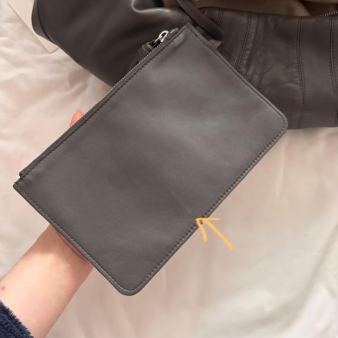 르메르 크루아상 범백 라지 웜그레이 (색상 불명확) 상품이미지7