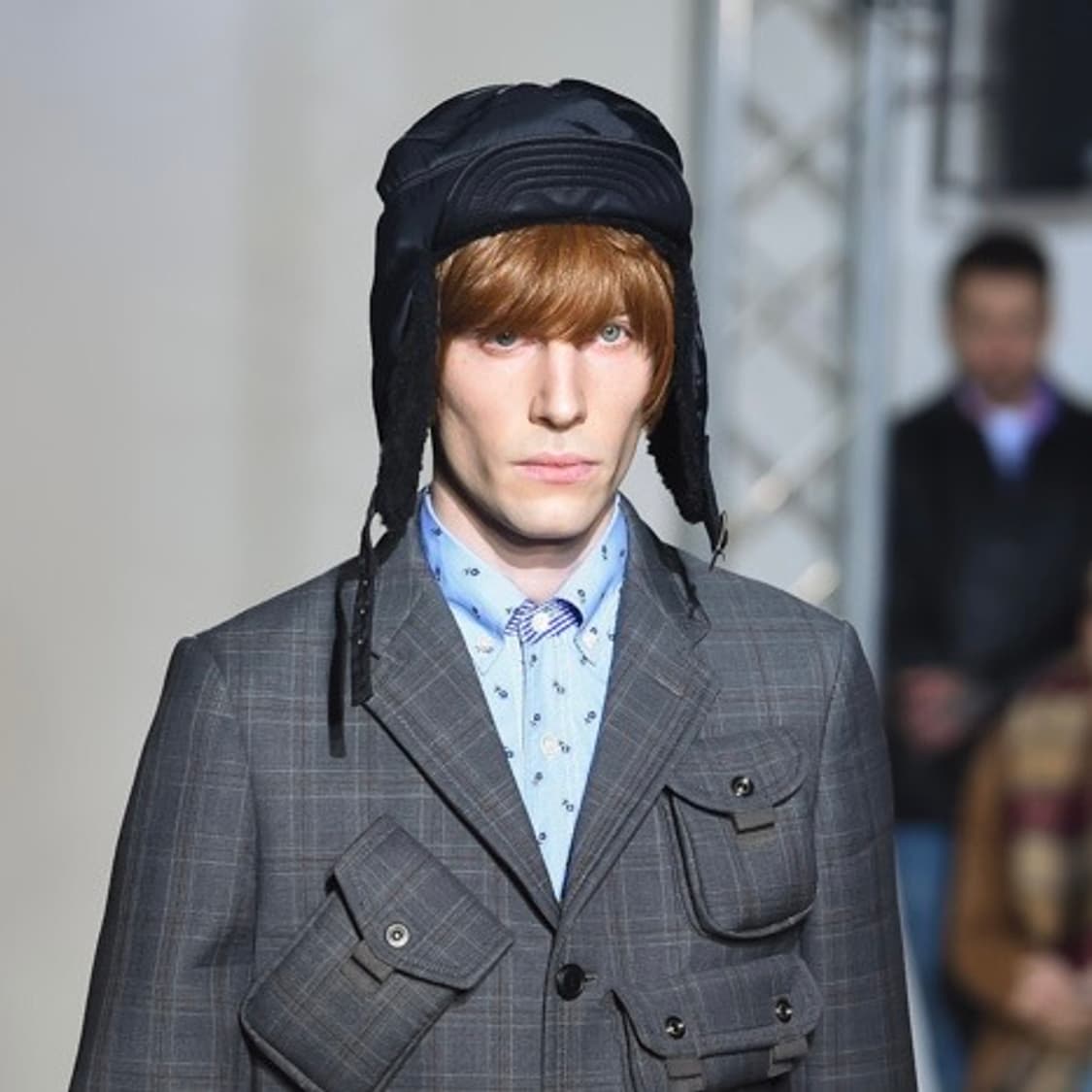 [OS, 새상품]준야와타나베 16AW 네이비 트루퍼 햇 숏버전 상품이미지1