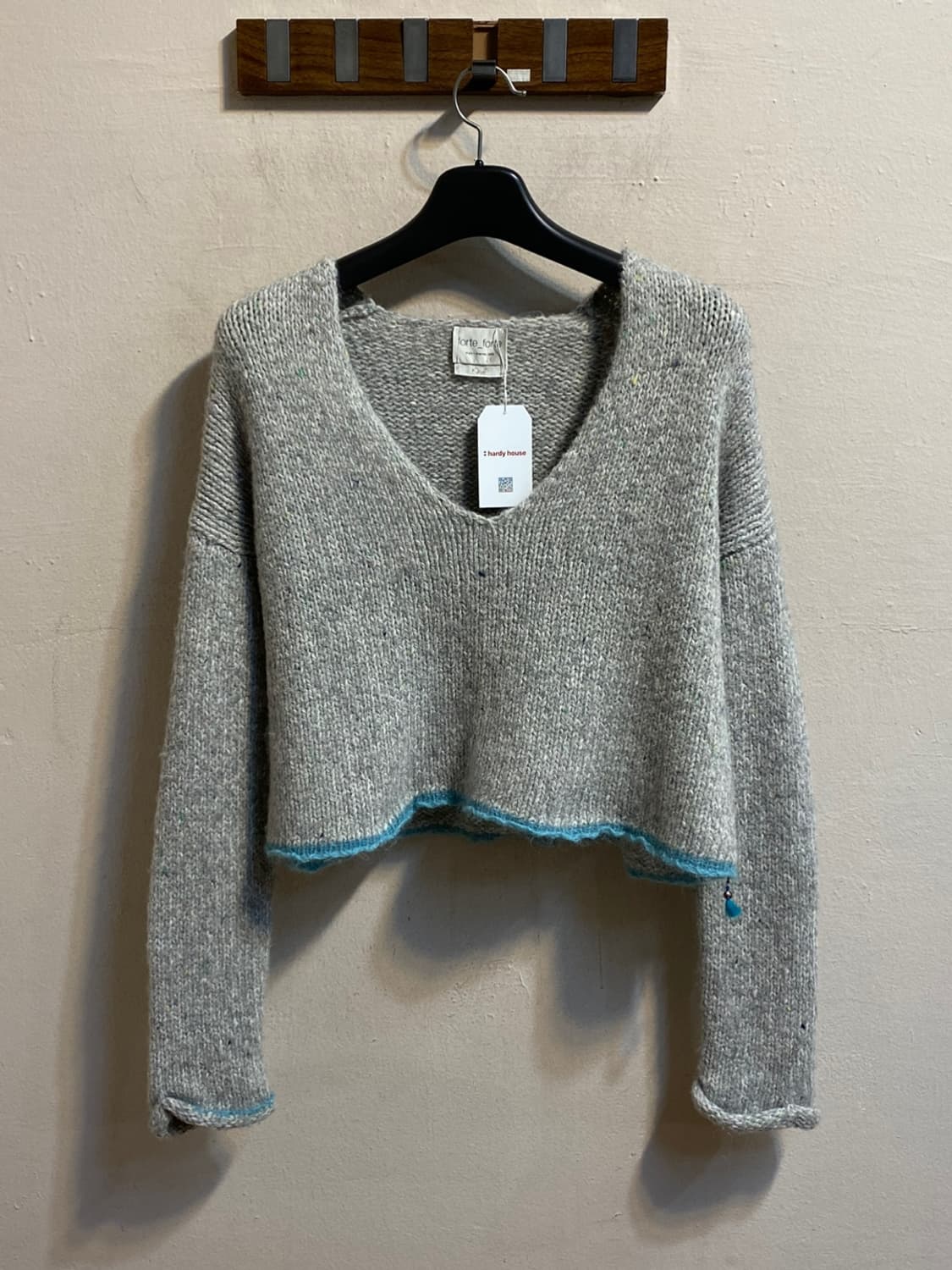 포르테 포르테 크롭 니트 상품이미지1