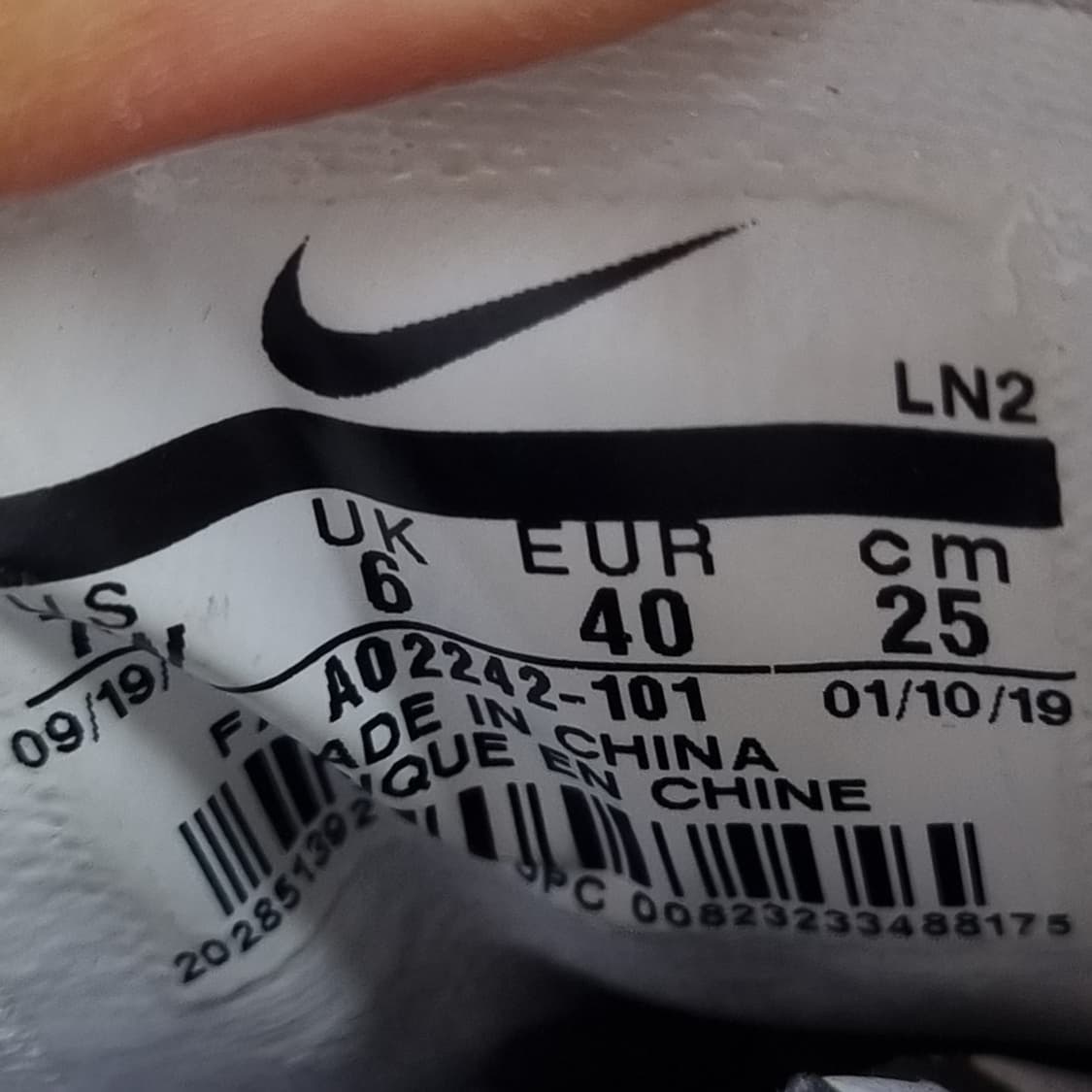 나이키 투어 프리미엄 골프화실사이즈245 상품이미지6