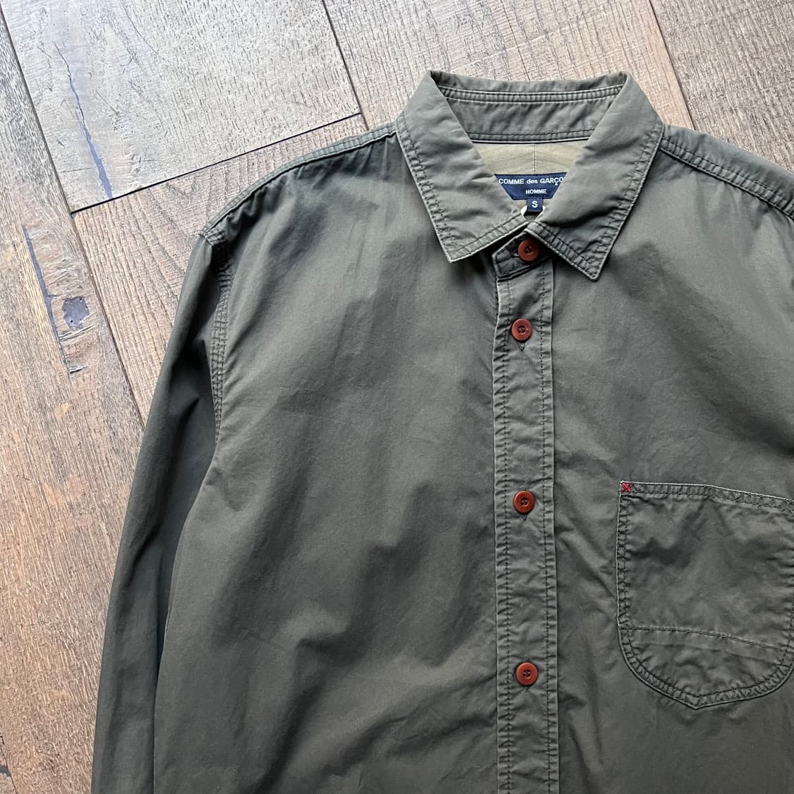 Button Detail Cargo Shirts 상품이미지3