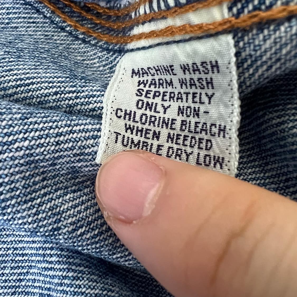 90s 폴로 덩가리 데님자켓 칸예 상품이미지6