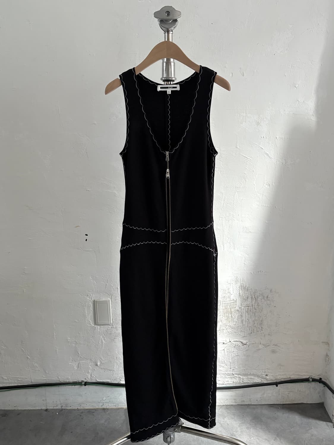 Alexander McQueen 알렉산더 맥퀸 스티치 슬리브리스 바디콘  상품이미지9