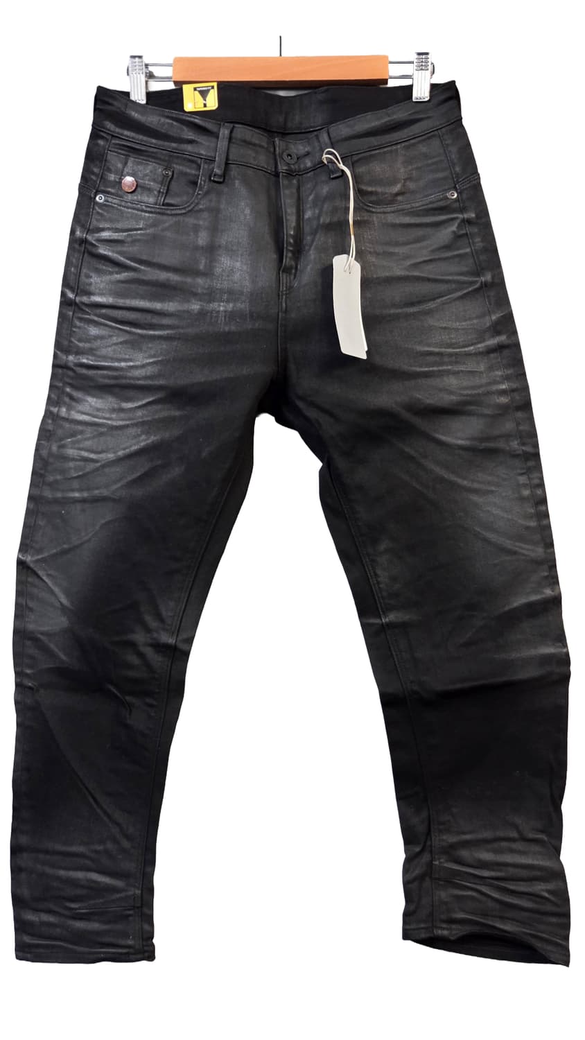 G-STAR 블랙 코팅진 데님 팬츠((W26/L32) 상품이미지1