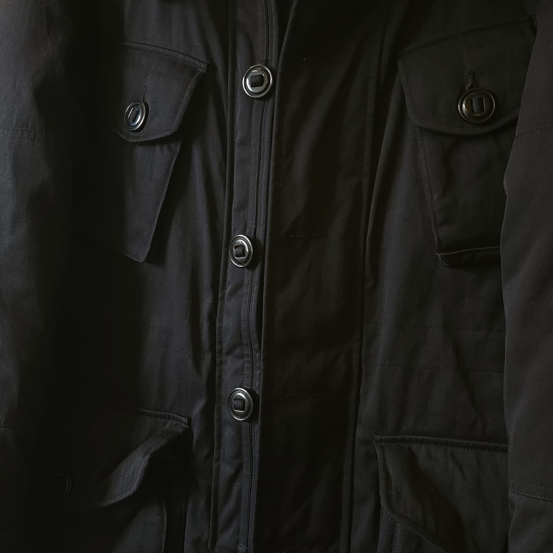 이스트로그 ecw 구스다운 파카 블랙 헤비다운 파카 코요테퍼 M 상품이미지5