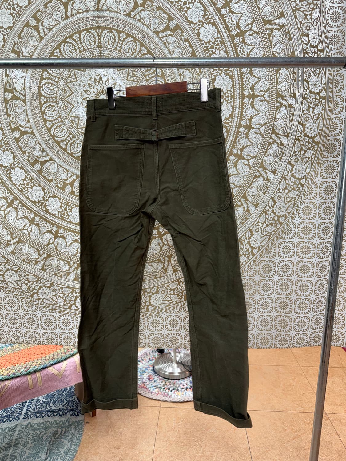 아웃스탠딩 워크웨어 신치백 코튼팬츠  상품이미지5