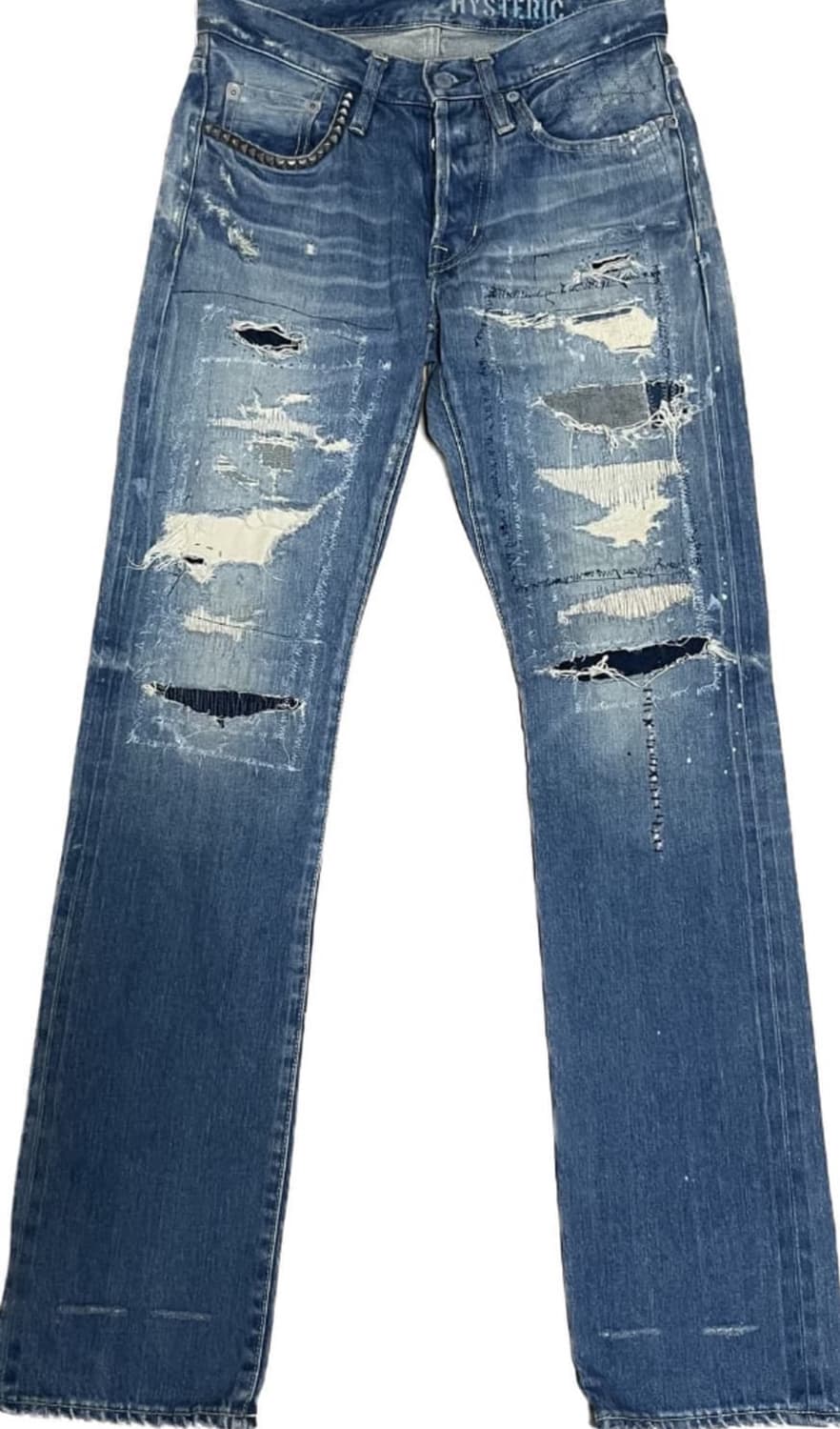 히스테릭 글래머 스터드 디스 데님진 28 상품이미지2