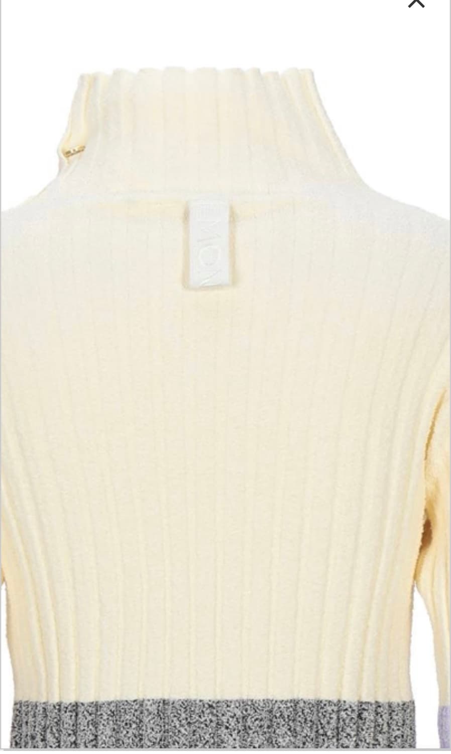 새상품💎 몽클레어 로고포인트 터틀넥 배색 울스웨터 S 상품이미지6