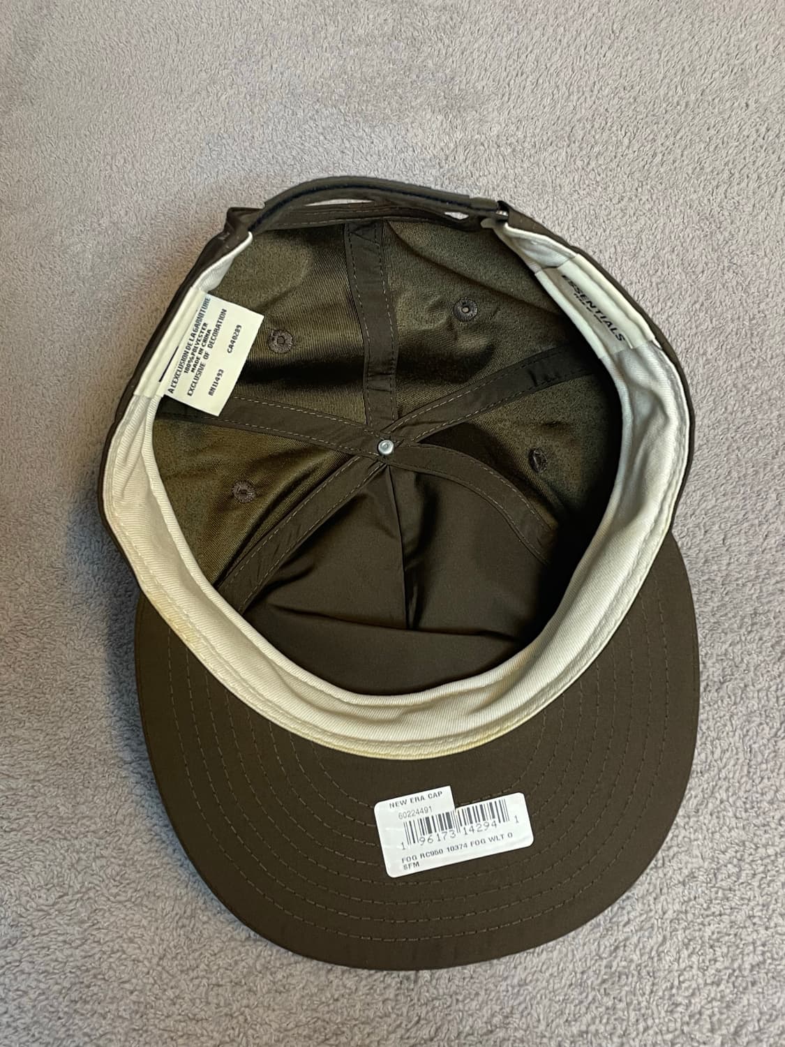 Essentials X NewEra 스냅백(거의 새제품) 상품이미지4
