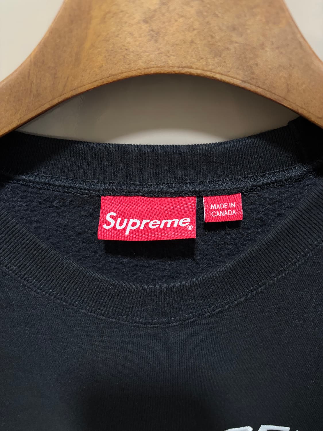 [XL] 슈프림 블레슈프림 스웻 맨투맨 블랙 상품이미지2