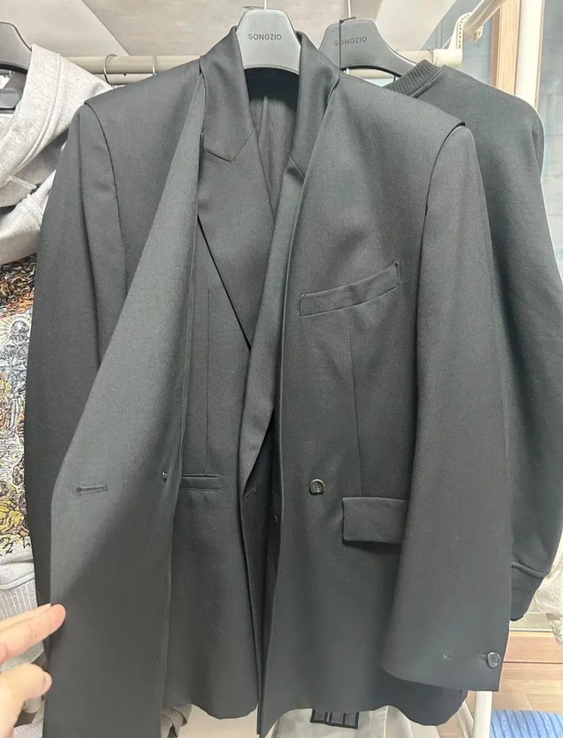 송지오 레이어드 블레이저 48 상품이미지5