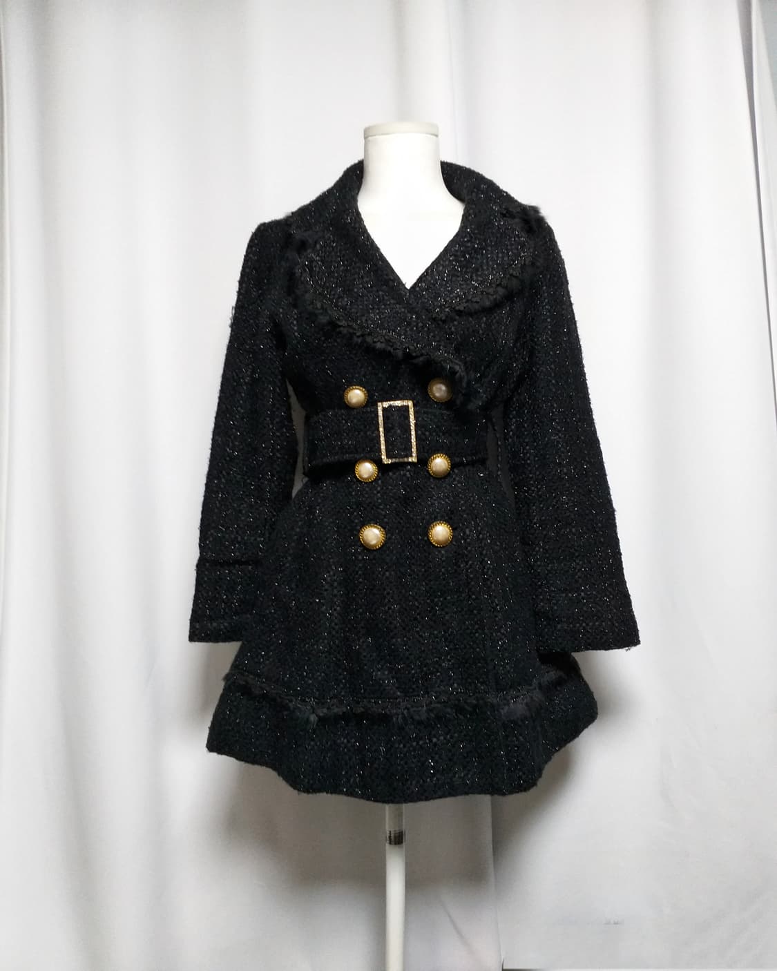 빈티지 양산형지뢰계 코트 달천대장 히메로맨틱갸루 핀터깔 로리타y2k모리걸 상품이미지1