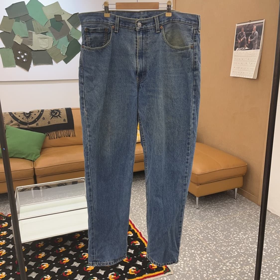 리바이스 550 빈티지무드 워싱 빅사이즈 데님팬츠 38인치C08549 상품이미지3