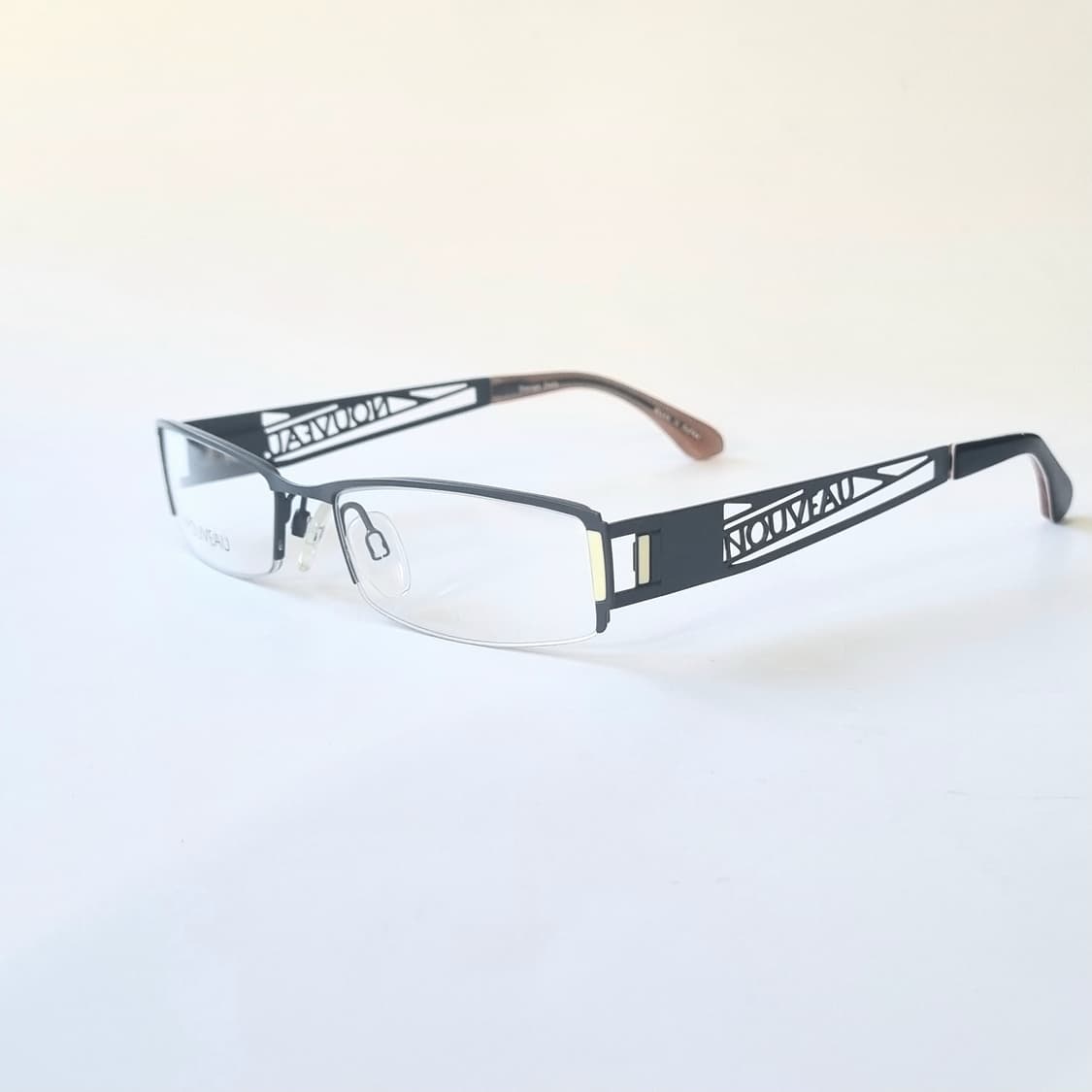 데드스탁 긱시크 레트로사각 반무테 안경테   191 상품이미지4