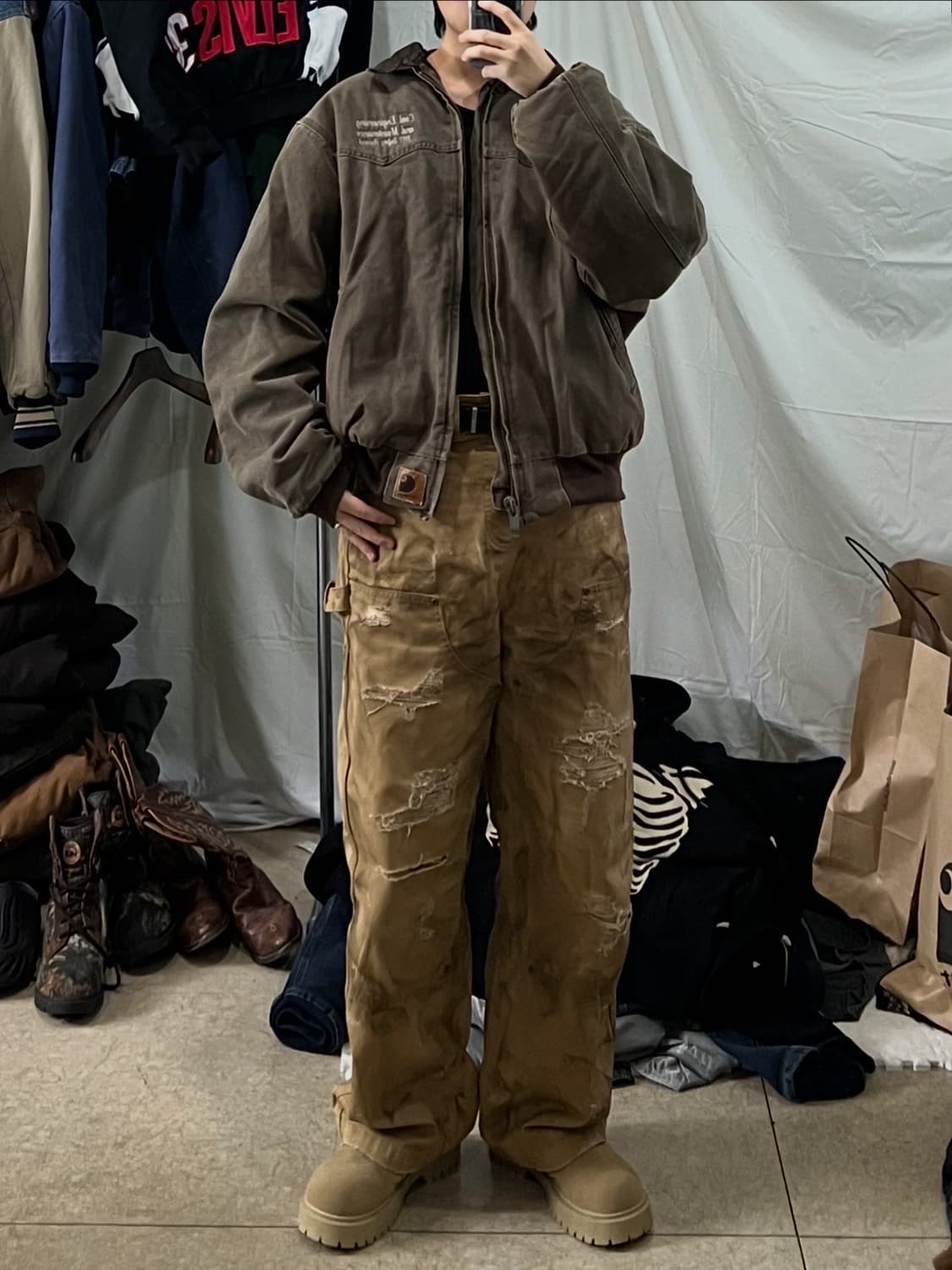 칼하트 J14 산타페 자켓 상품이미지4