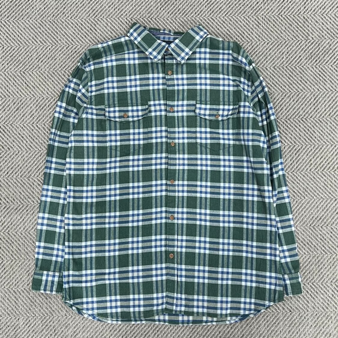 lee 투포켓 체크 셔츠 v0747 상품이미지1