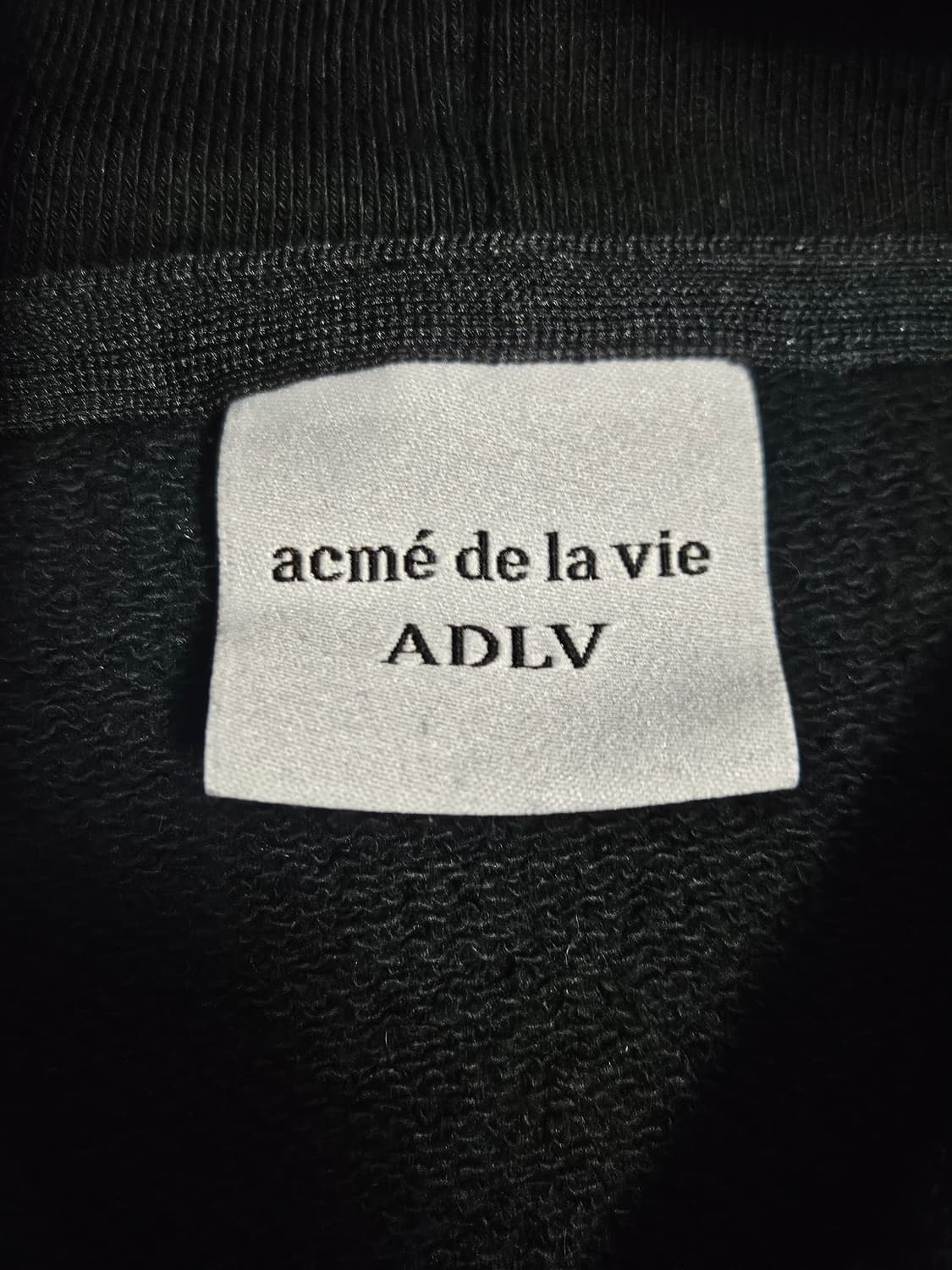 아크메드라비 ADLV 블랙 후드티 2 사이즈 상품이미지7