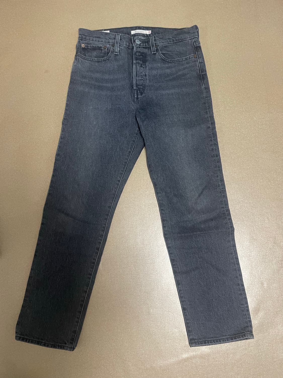 리바이스 여성 흑청데님팬츠 상품이미지1