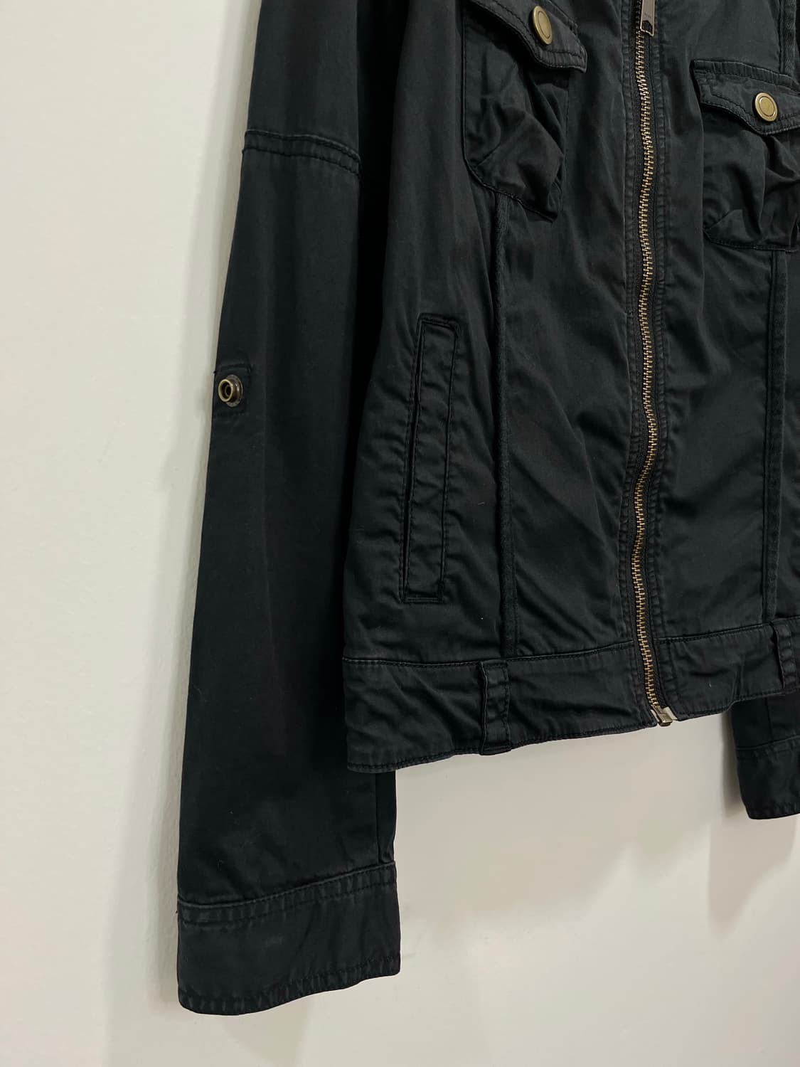 일본 빈티지 노카라 카고 포켓 숏 집업 자켓 상품이미지4