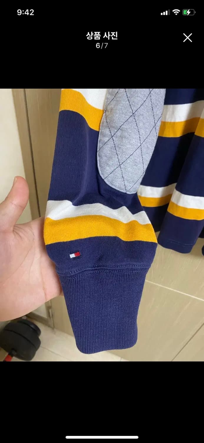 TOMMY 타미힐피거 럭비 티셔츠 S사이즈(100) 상품이미지6