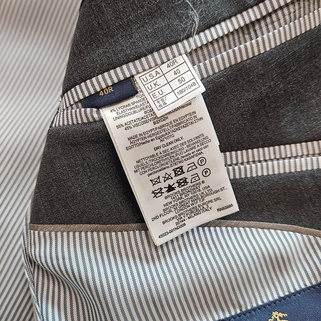 브룩스브라더스 리젠트핏 투버튼 자켓 상품이미지4