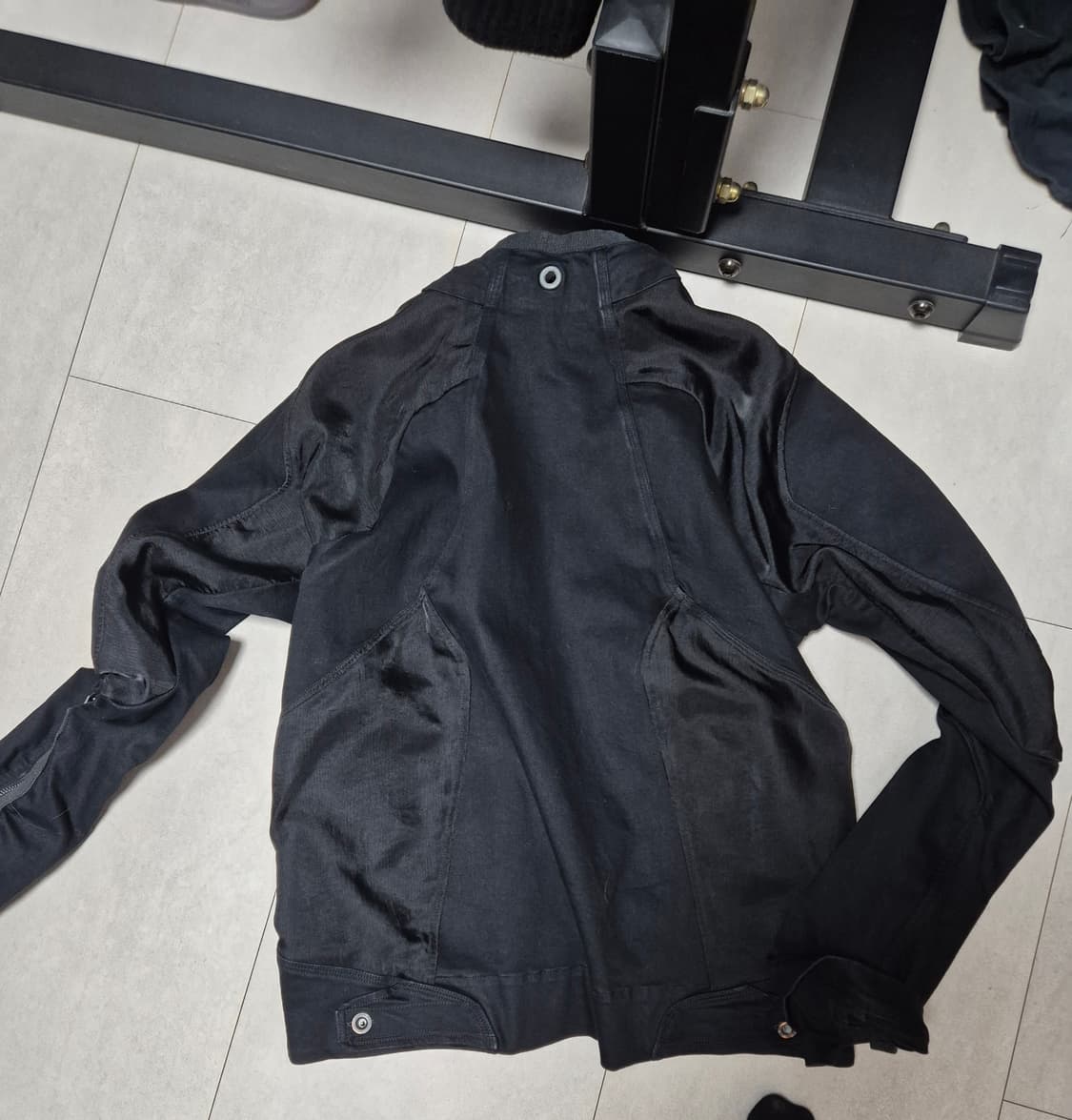 (네고 가능)햄커스 Velocity Lane Jacket Black 상품이미지4