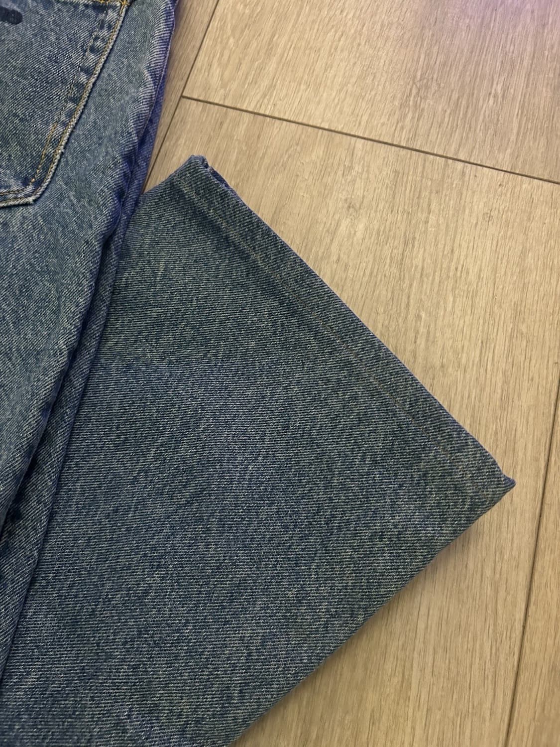 23FW 슈프림 배기 진 워시드 인디고 상품이미지3