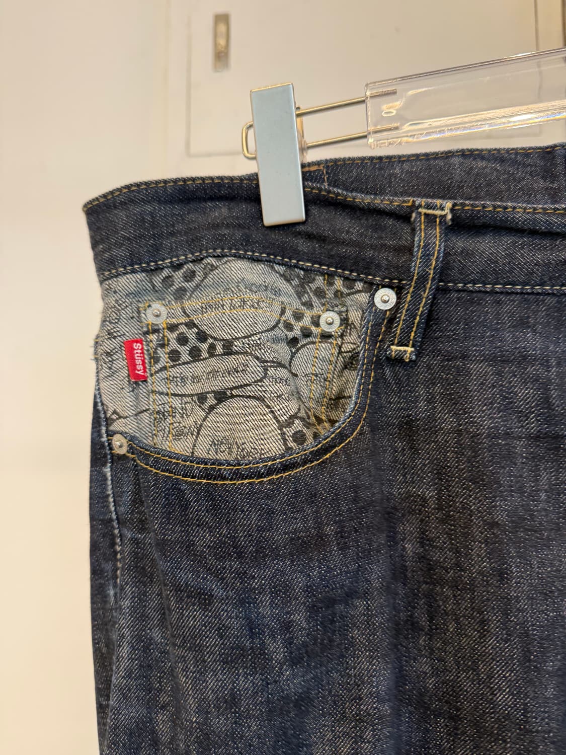 Stussy Pattern Denim Jeans  상품이미지3