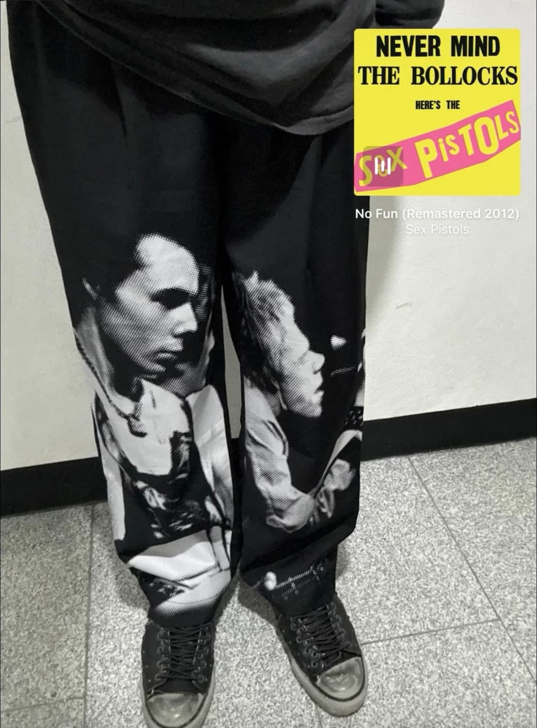 Moditec 섹스피스톨즈 프린트 팬츠 펑크 아나키 상품이미지3