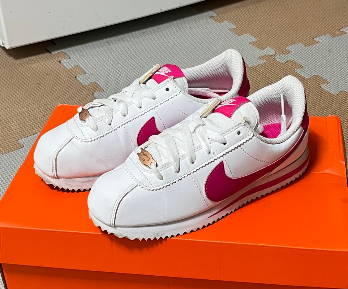 나이키 코르테즈72 핑크 신발 스니커즈 225 상품이미지1