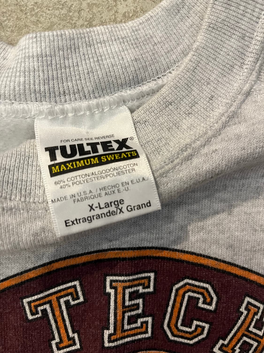 빈티지 아웃백 스웻 XL 상품이미지3