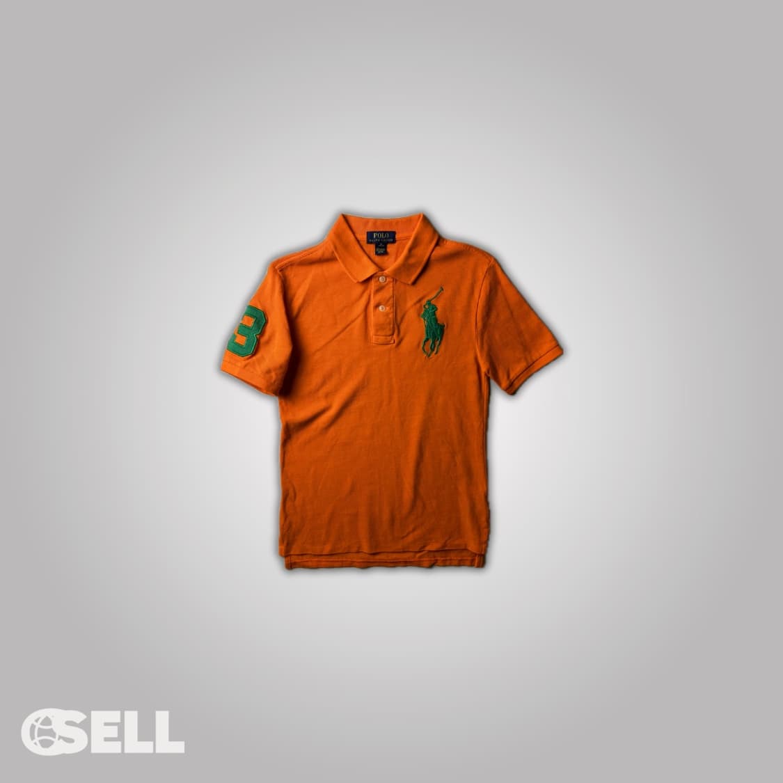 폴로 빅포니 오렌지 카라티 상품이미지1