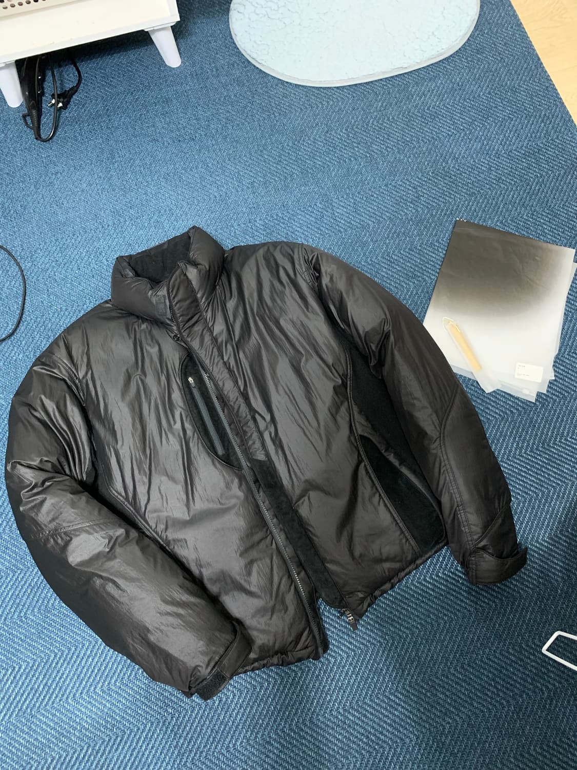 엑슬림 ep.6 패딩 블랙 상품이미지1