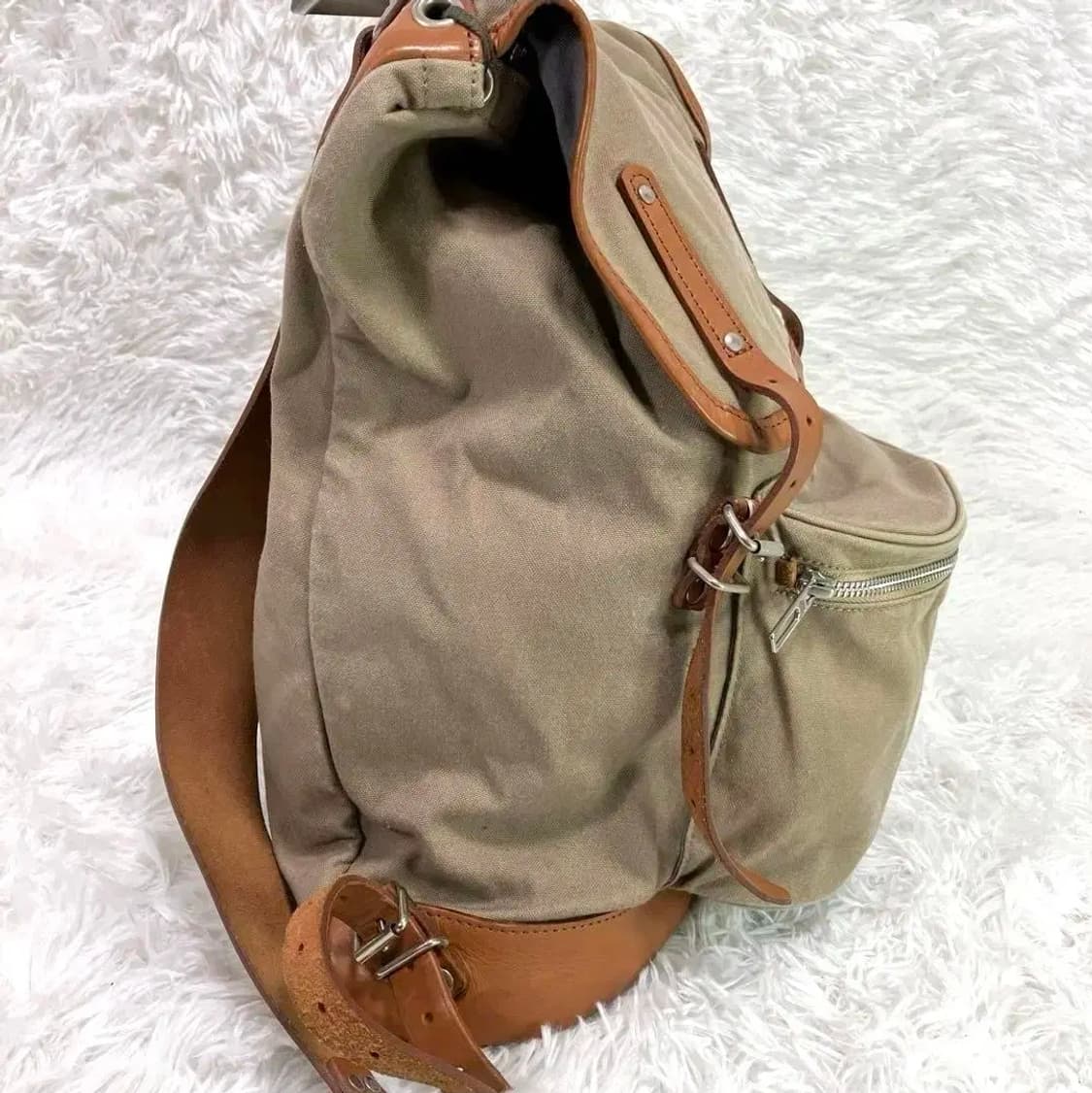 요시다 포터 캔버스 가죽 백팩 상품이미지2