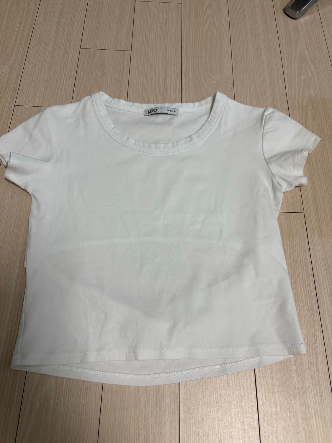 미쏘 백슬릿 반팔티 상품이미지2