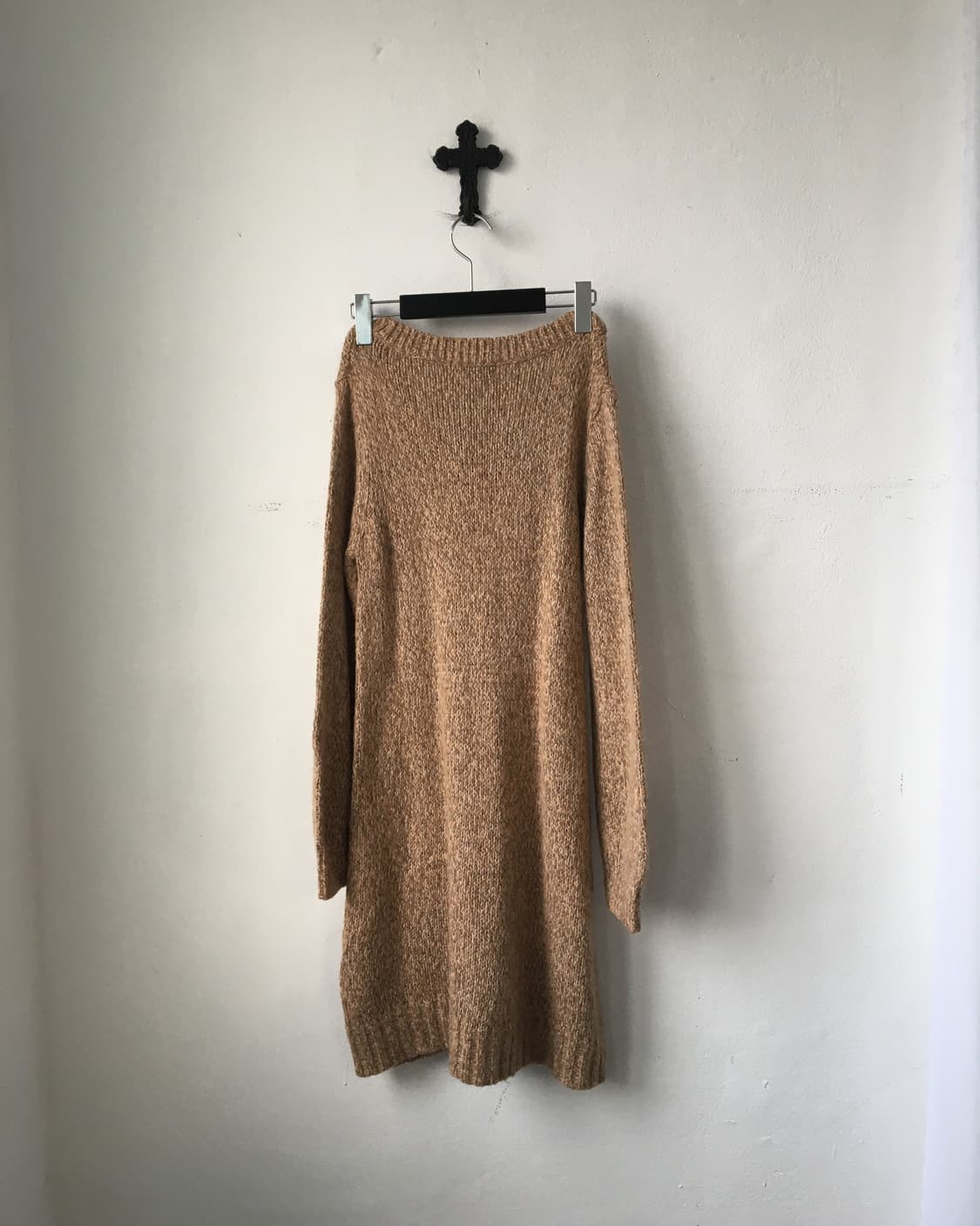 Cable pattern knit onepiece 상품이미지3