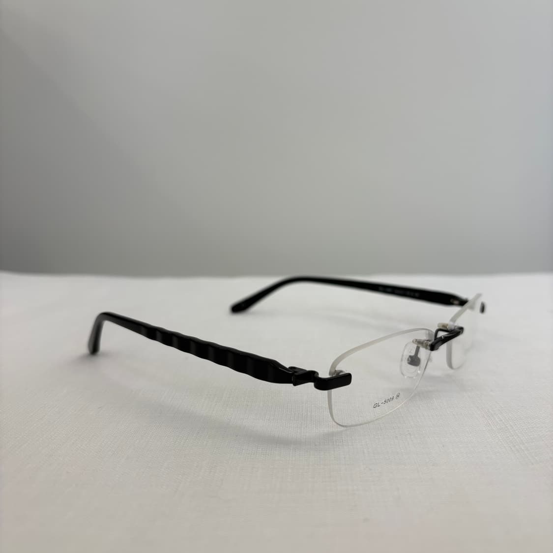 GALLAN 블랙 빈티지 무테 상품이미지3