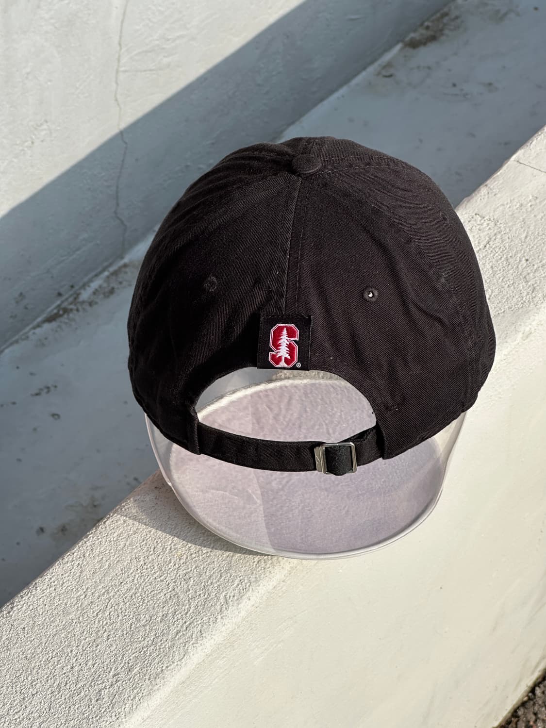 [M-L] 00s 나이키 스탠포드 로고 블랙 볼캡 모자 상품이미지4