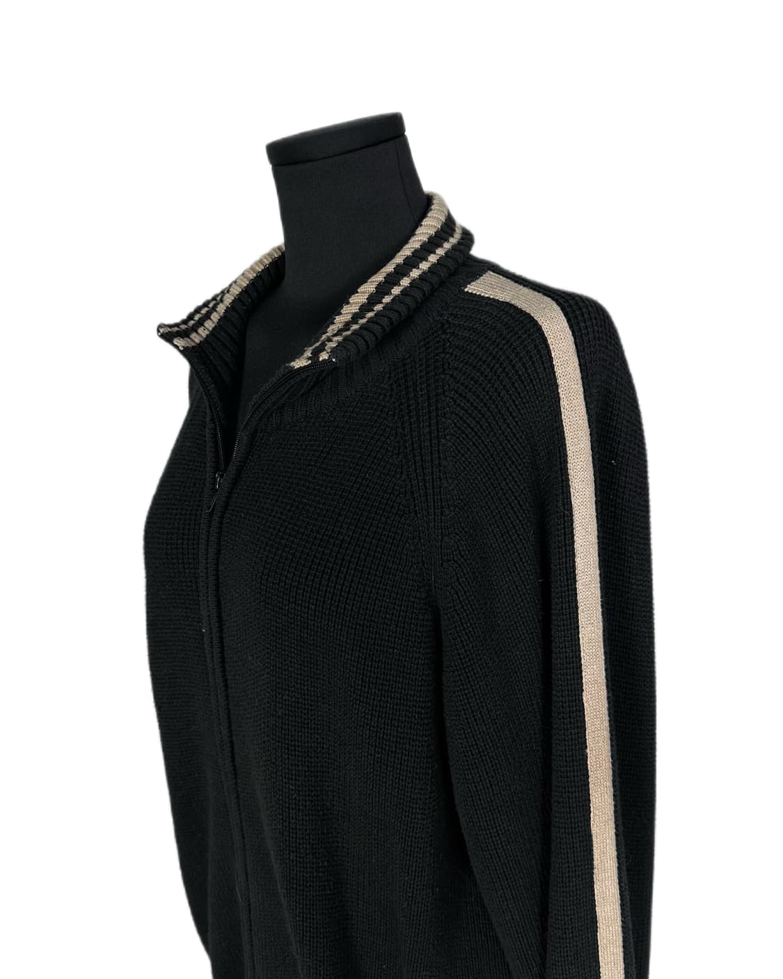 knit raglan zip-up cardigan 상품이미지3