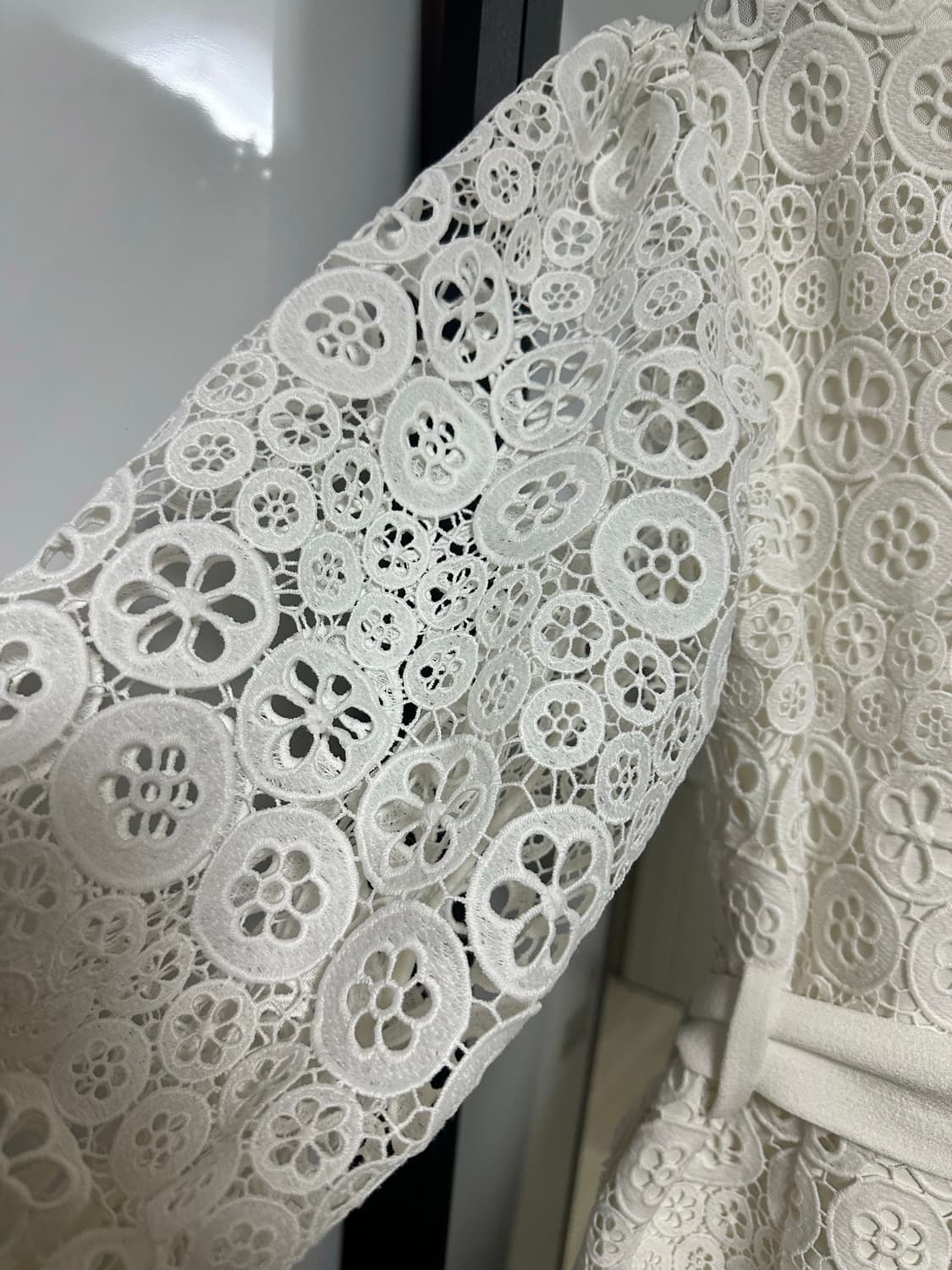 마쥬 화이트 레이스 원피스 38 상품이미지4