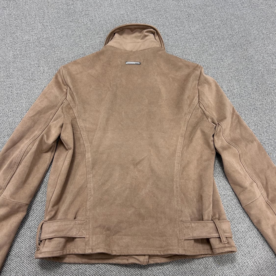 아르마니 우먼스 스웨이드 바이커자켓(M) 상품이미지5