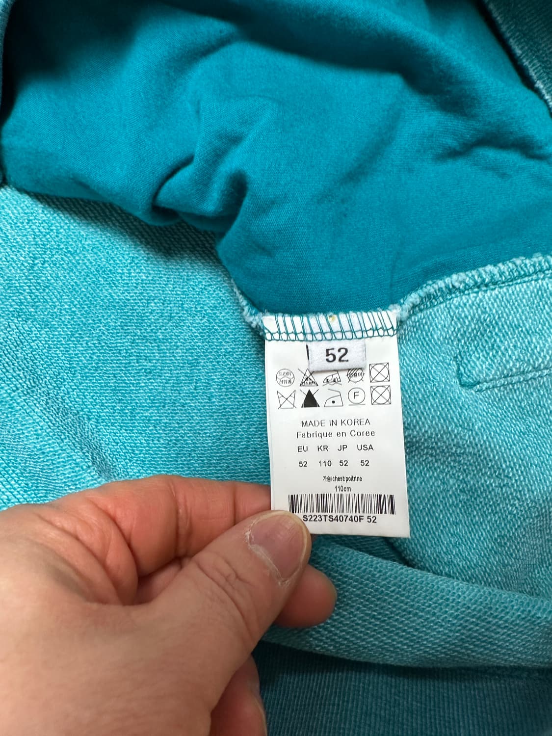 (52) 22FW 솔리드옴므 후드티 상품이미지9