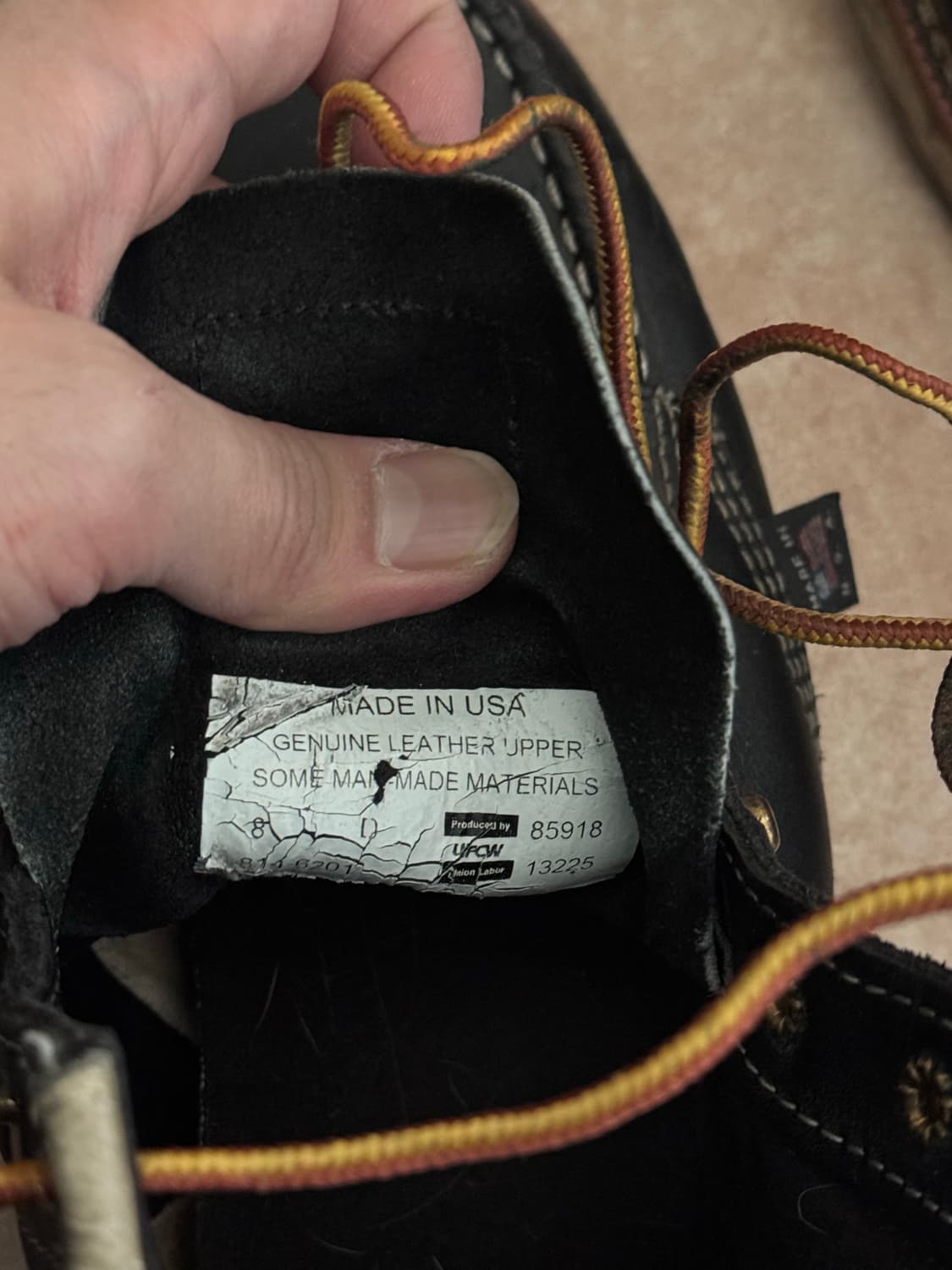 쏘로굿 사이즈 8d 워커팝니다 상품이미지5