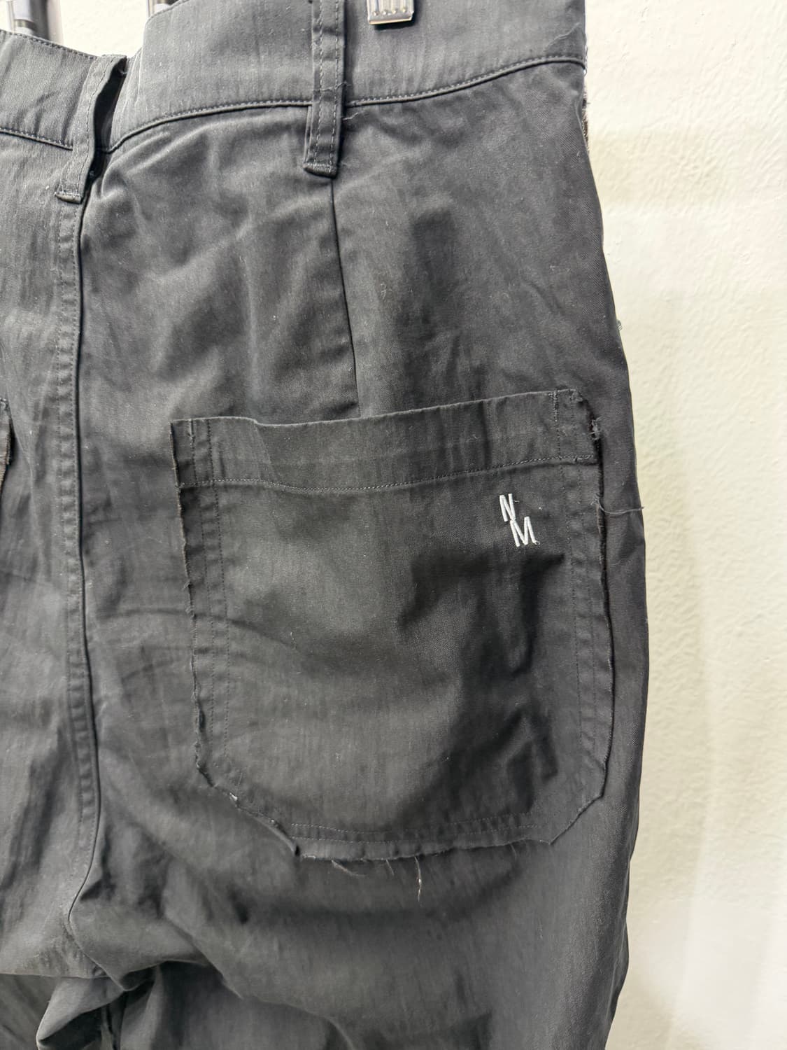 정품) 노매뉴얼 25ss 와이드팬츠 M 상품이미지5