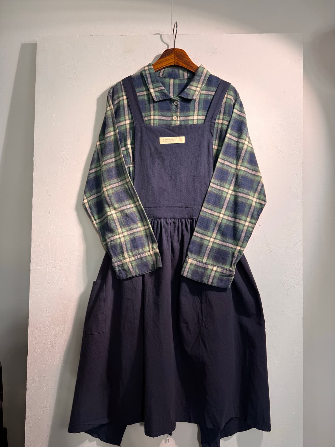 Japanese vintage 꽃집 코디세트 C557 상품이미지2
