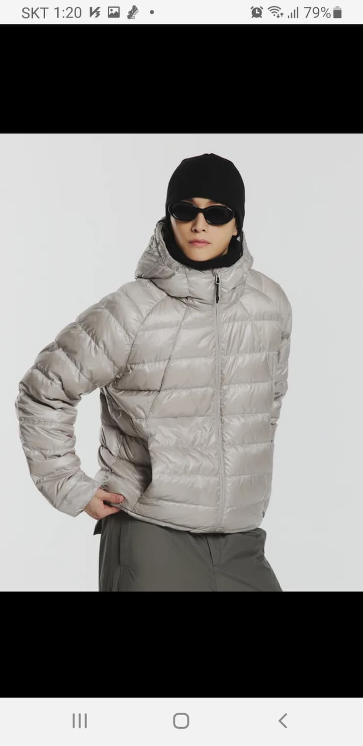 무신사 스탠다드 스포츠 아이언 라이트 다운자켓 라이트그레이L(100) 상품이미지1